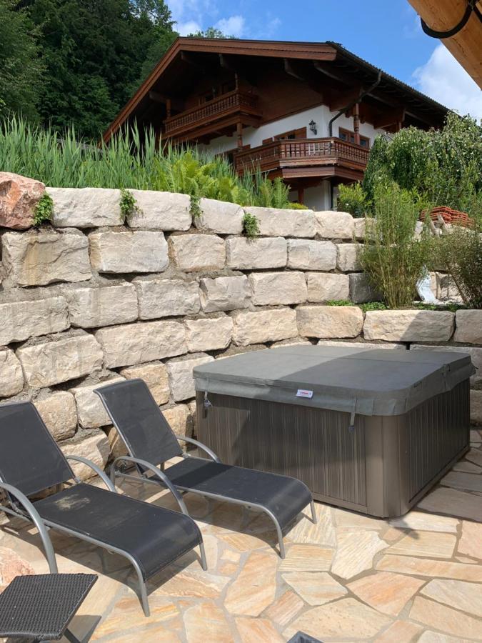 BERGSUCHT-Ruhpolding Apartment Bagian luar foto