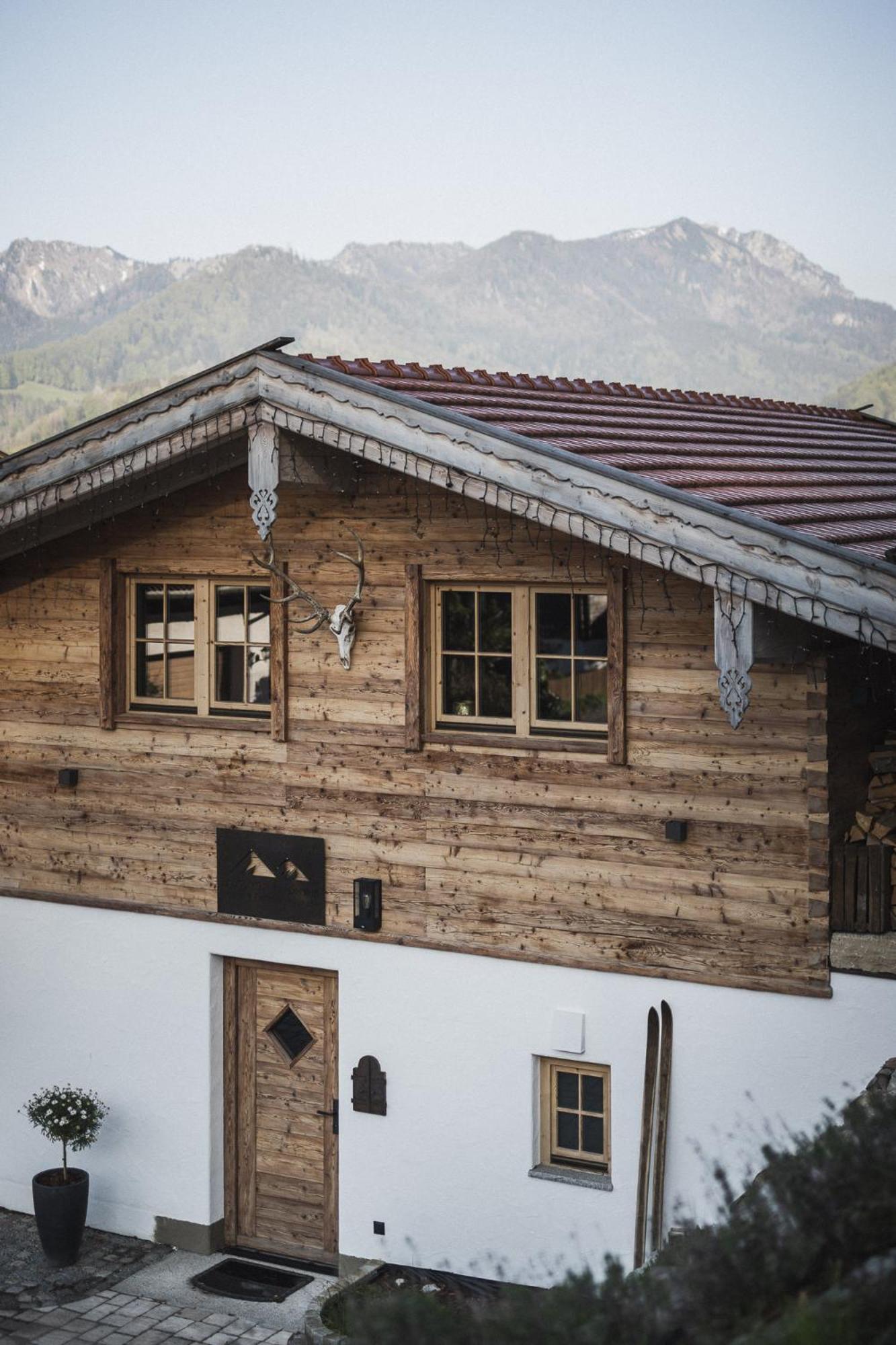 BERGSUCHT-Ruhpolding Apartment Bagian luar foto