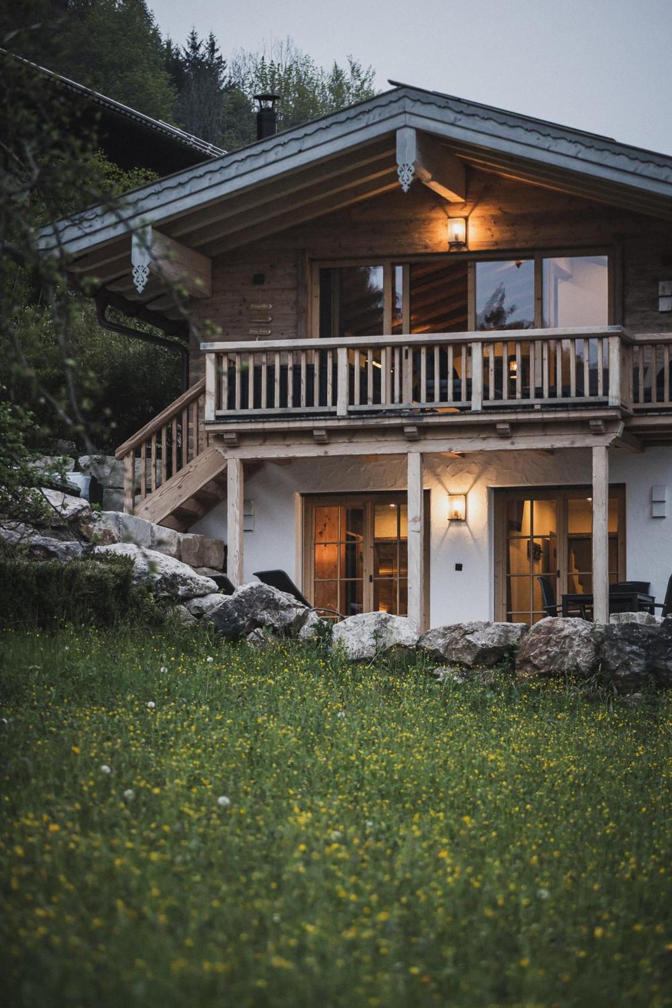 BERGSUCHT-Ruhpolding Apartment Bagian luar foto